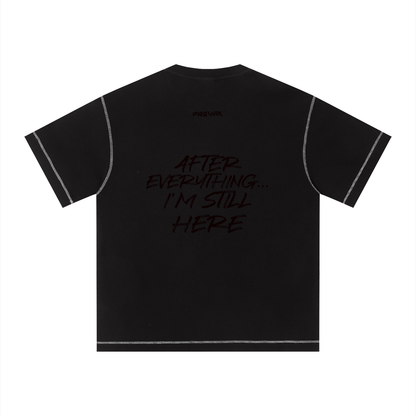 "After Everything" Waffle Boxy T-Shirt