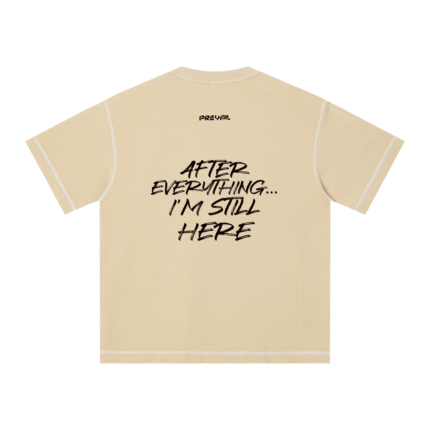 "After Everything" Waffle Boxy T-Shirt