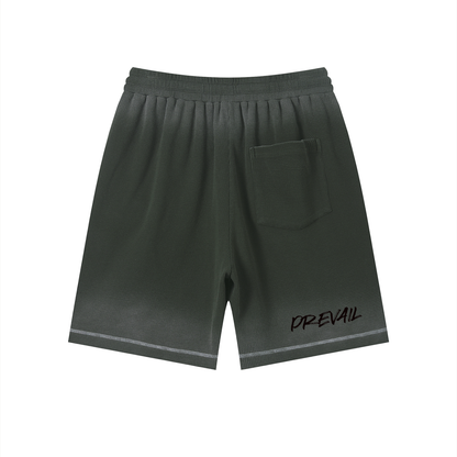 "After Everything" Waffle Raw Hem Shorts
