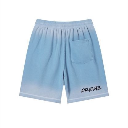 "After Everything" Waffle Raw Hem Shorts