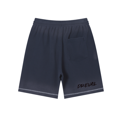 "After Everything" Waffle Raw Hem Shorts