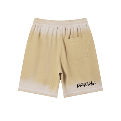 "After Everything" Waffle Raw Hem Shorts