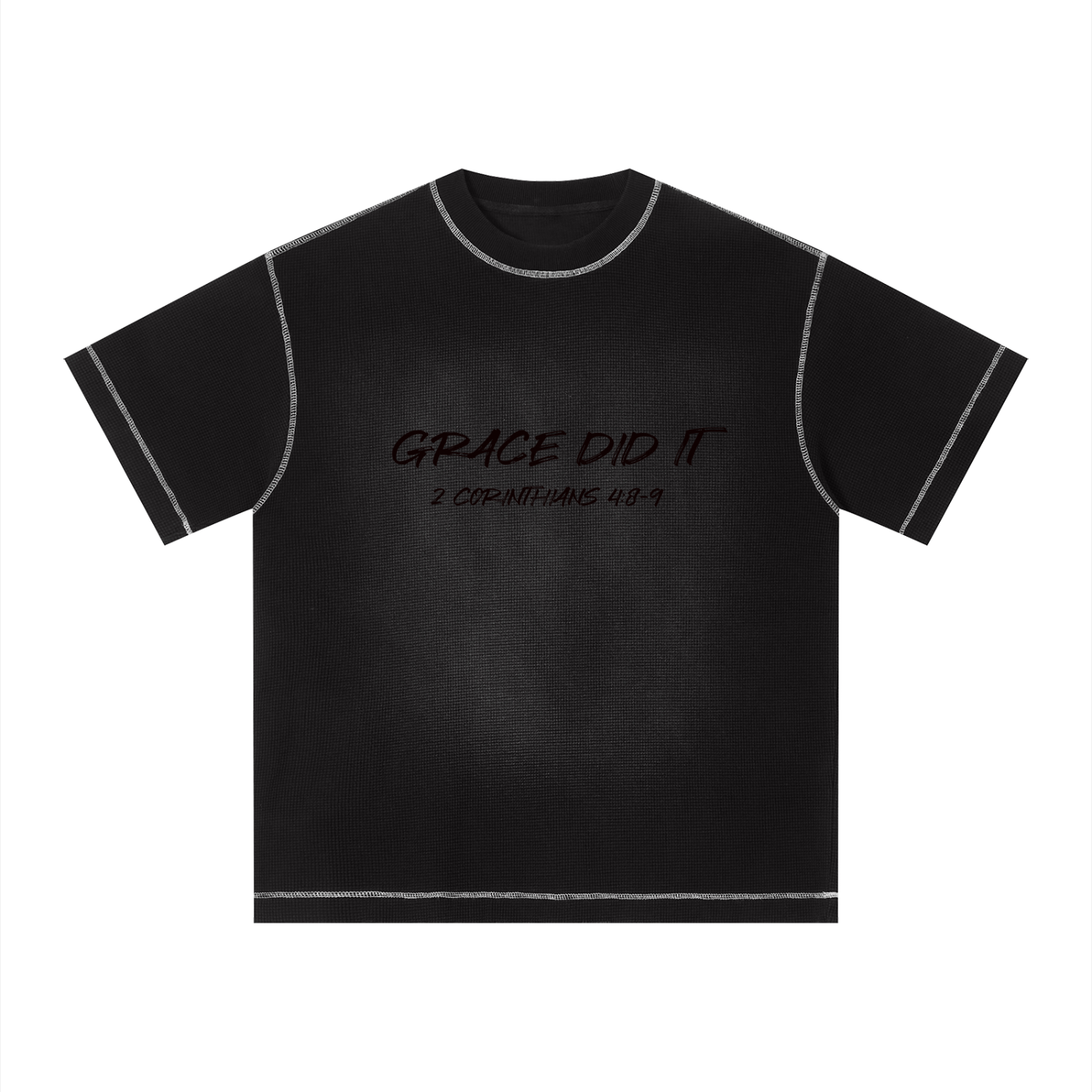 "After Everything" Waffle Boxy T-Shirt
