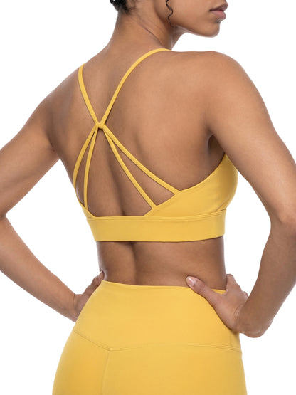 Prevail Criss Cross Yoga Sports Bra