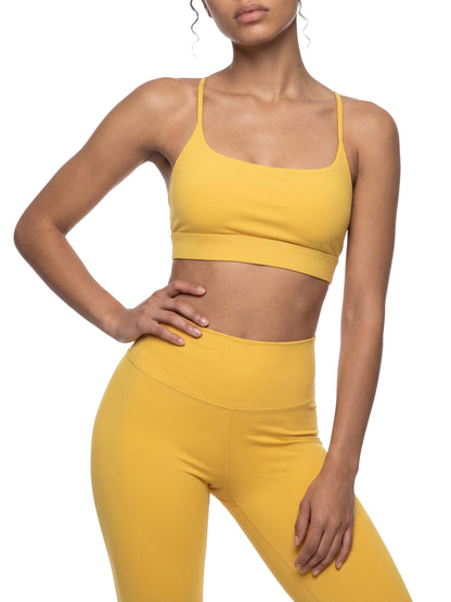 Prevail Criss Cross Yoga Sports Bra